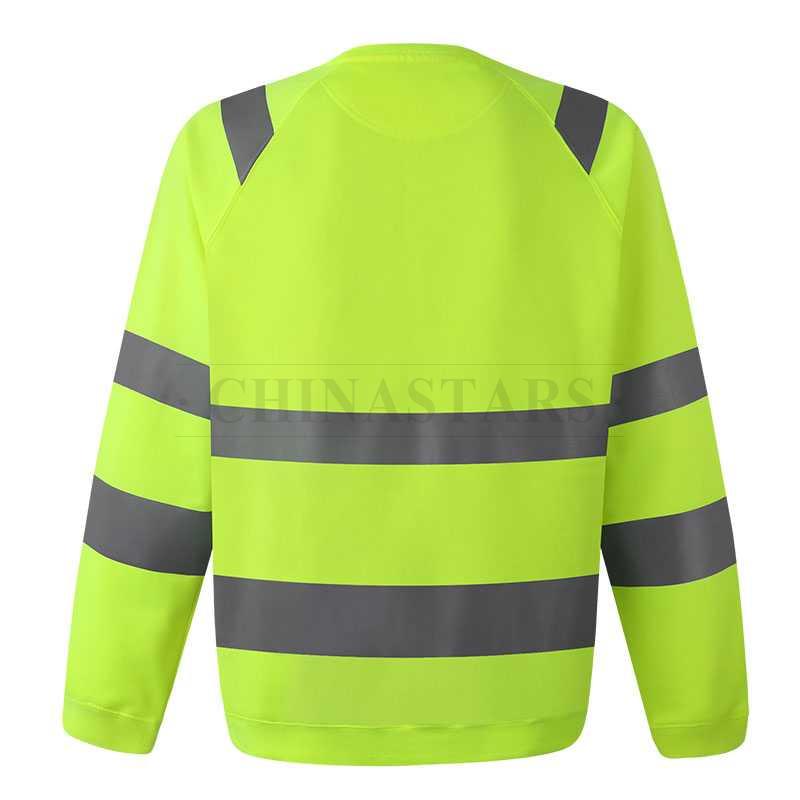 ANSI 107 & EN 20471 Class 3 reflective sweatshirt