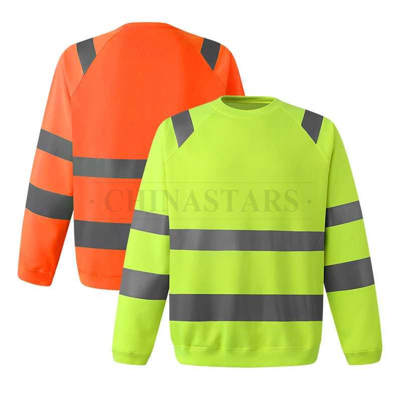 ANSI 107 & EN 20471 Class 3 reflective sweatshirt