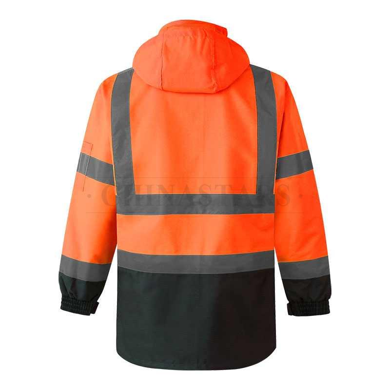 ANSI 107 & EN 20471 Class 3 reflective rainwear