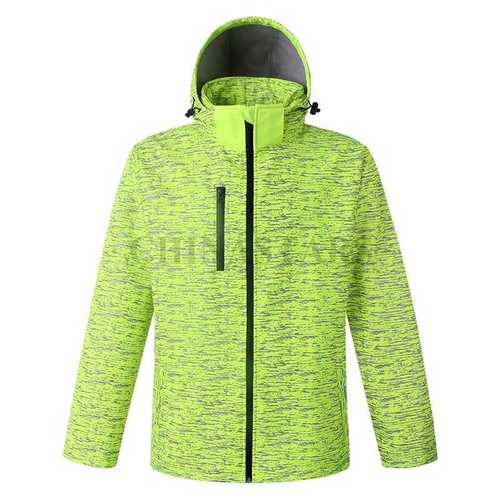 Men’s Hi Viz Pullover & Zip Hoodies Reflective Tape High Visibility Safety Coat With Zip Utility Phone & Gadget Pockets Sweatshirt Top Jacket UK Size S-5XL 