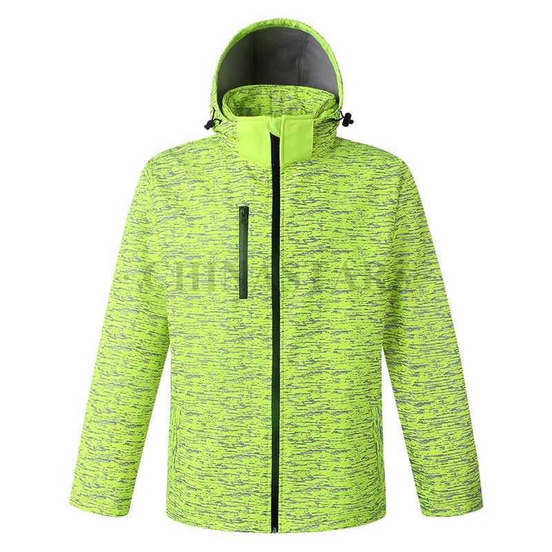 CSJ-019 Reflective pattern printing jacket | Chinastars