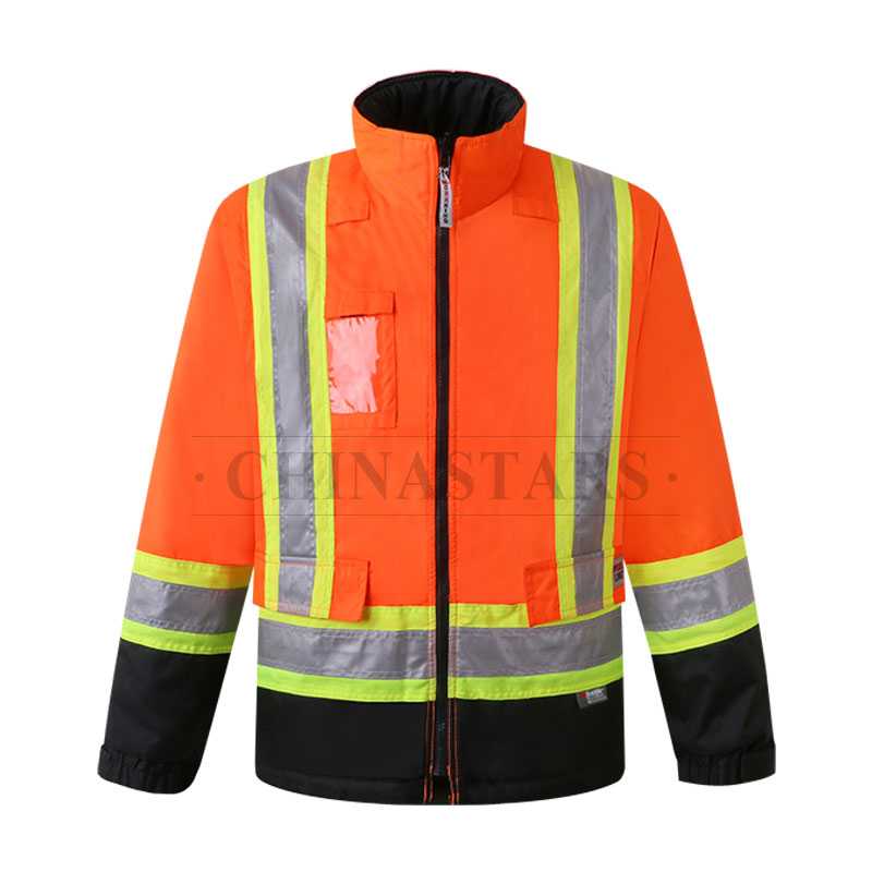 Защитная светоотражающая куртка X Back Hi-Vis 4-в-1