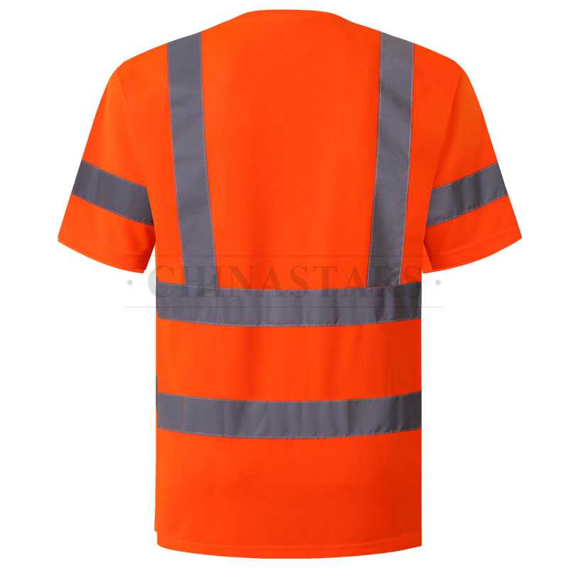 ANSI 107 & EN 20471 クラス 3 Hi vis 反射 T シャツ
