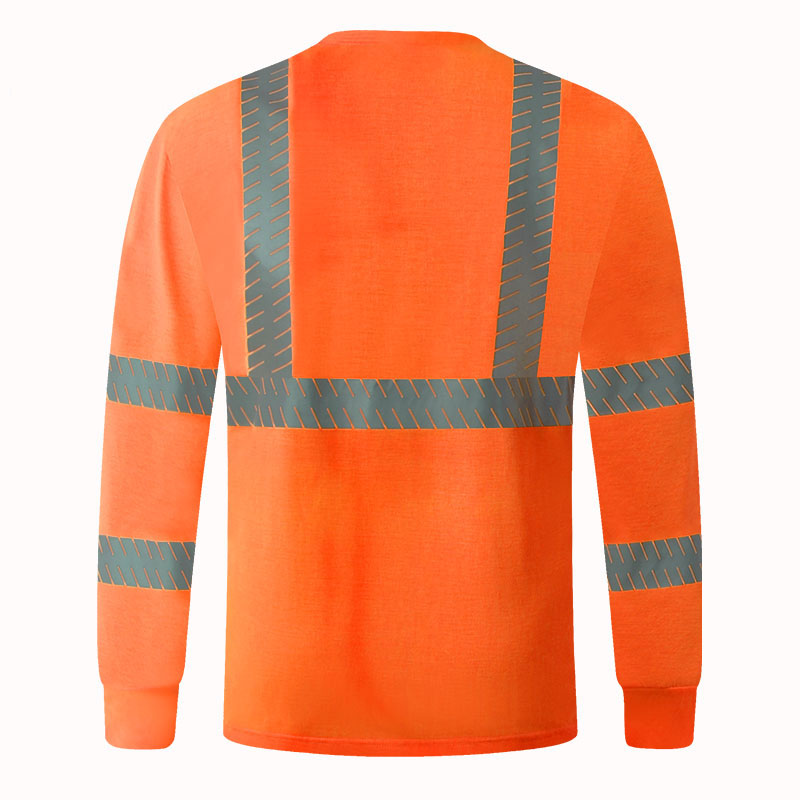BLKNIGHTS Chemise de sécurité réfléchissante haute visibilité pour homme ANSI classe 2 Travail de construction Chemise noire à manches courtes, Noir_S1