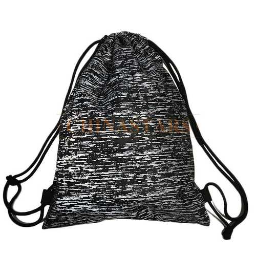 HUNT☆Travel Drawstring Backpack Tote - Silver Foil TRAVEL RIPSTOP DRAWSTRING BACKPACK TOTE – Hunter Singapore