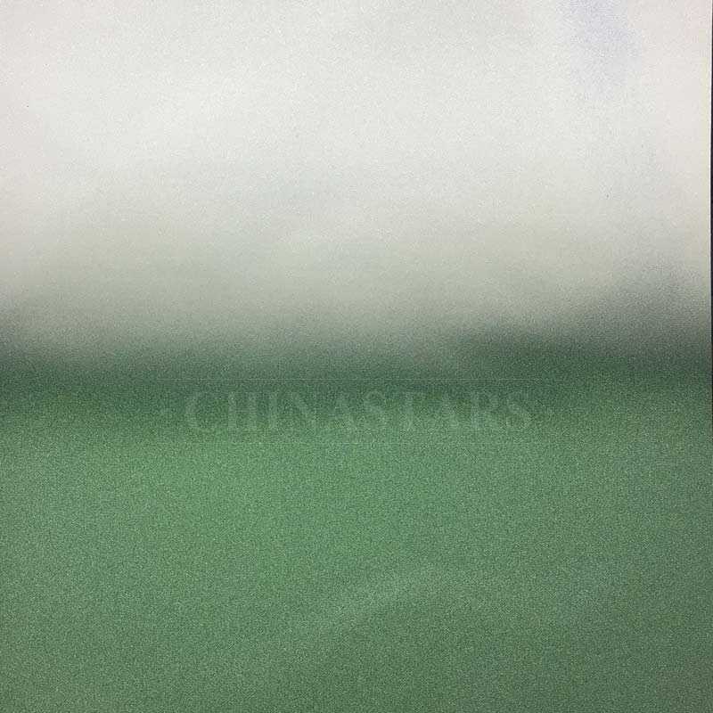 Grey- green Gradient color reflective fabric