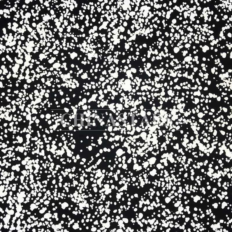 Irregular dots reflective printing fabric