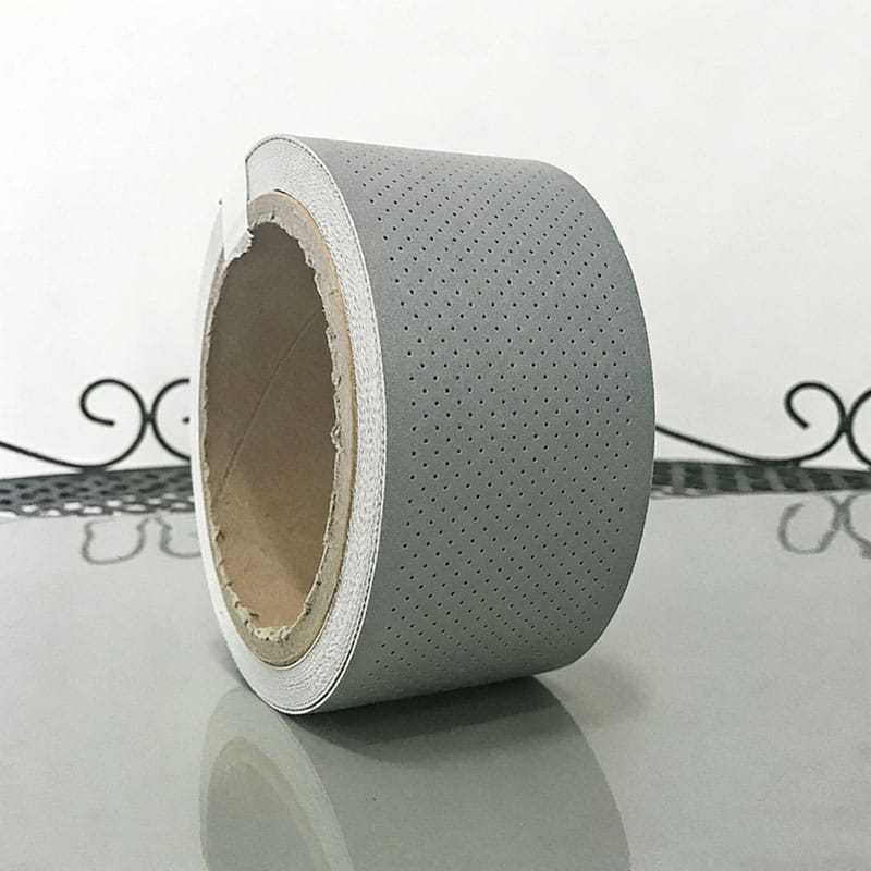 Nastro riflettente ignifugo argento perforato