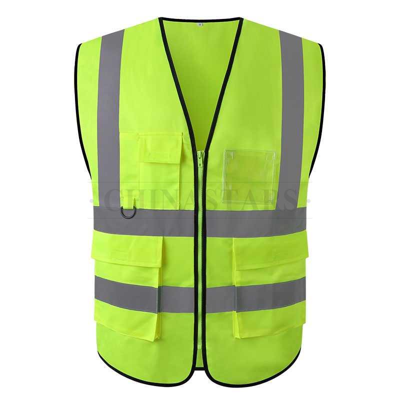 Safety vest with multifunctional pockets 2 colors available