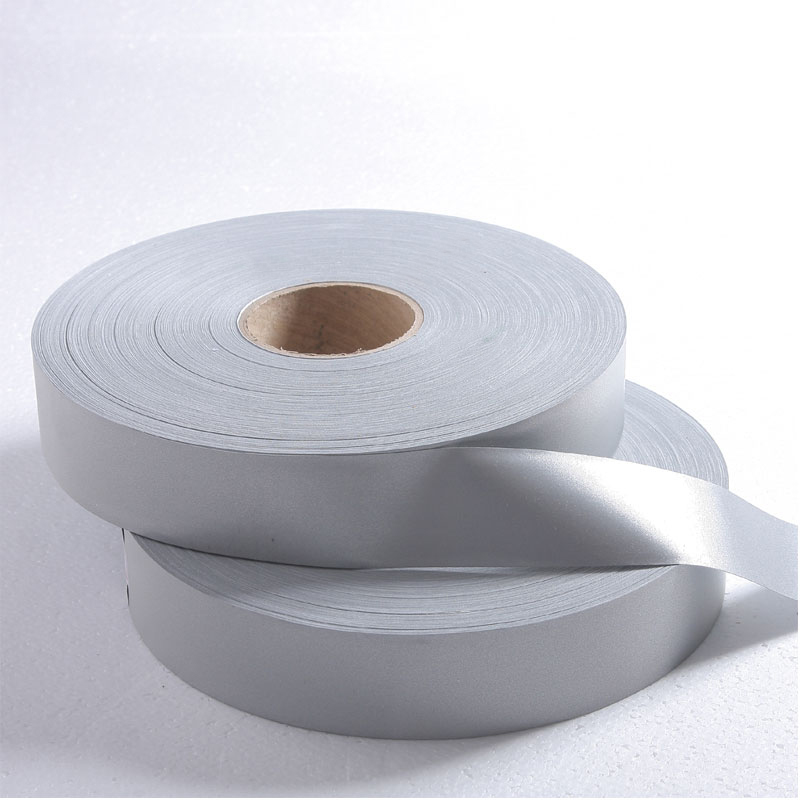 Silver TC reflective tape for clothing EN 20471 Class 2