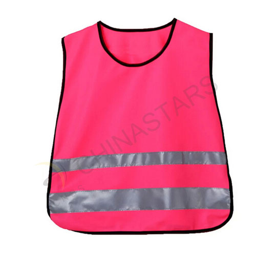 Top quality children safety vest with reflective tape