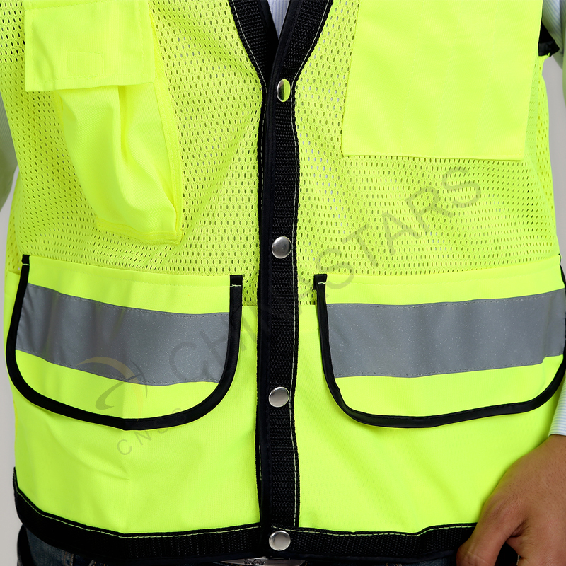 Colete de segurança de malha Hi Viz 3 cores disponíveis