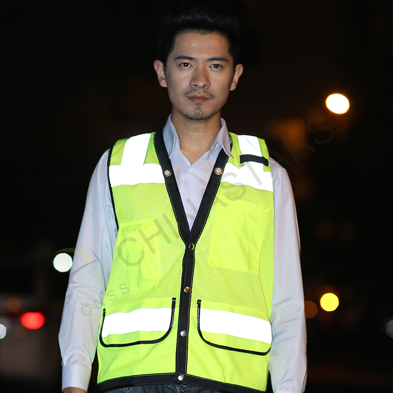 Hi viz mesh safety vest 3 colors available