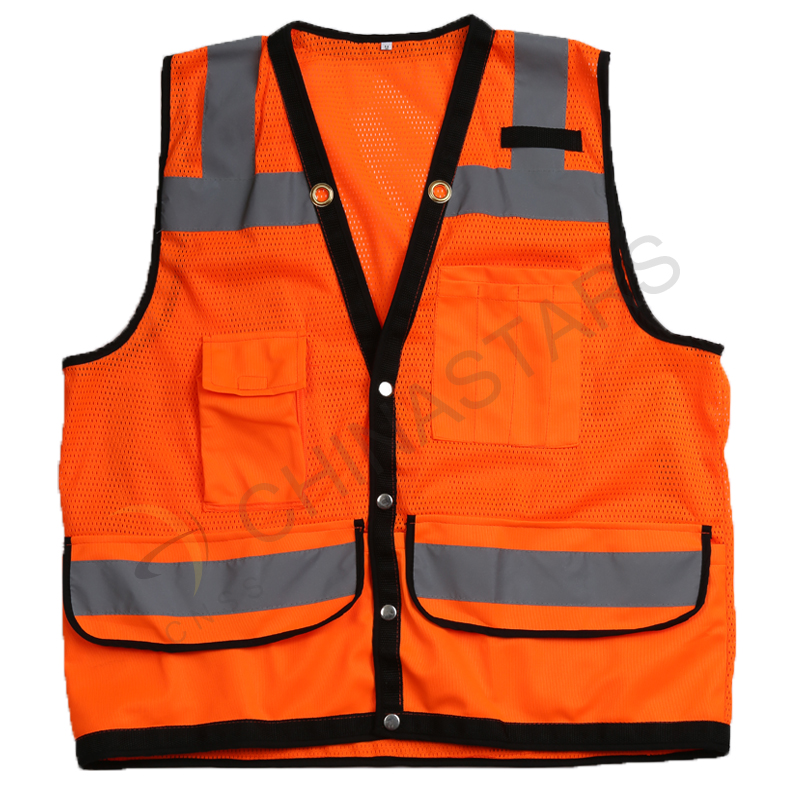 Gilet de sécurité en maille haute visibilité 3 couleurs disponibles