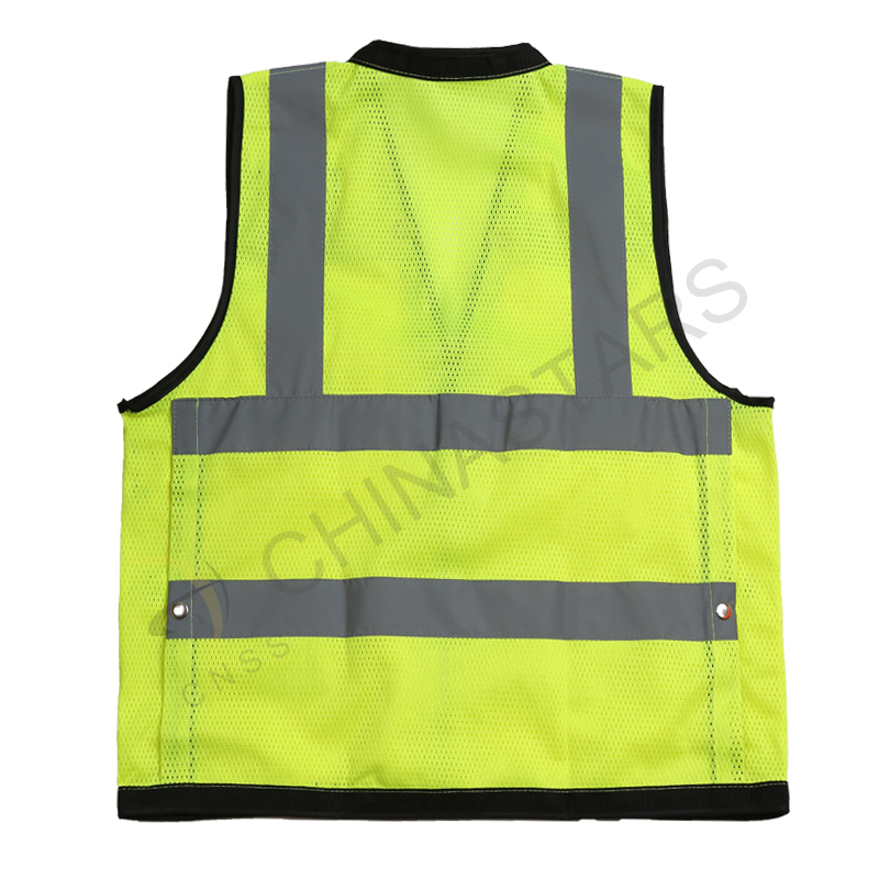 Gilet de sécurité en maille haute visibilité 3 couleurs disponibles