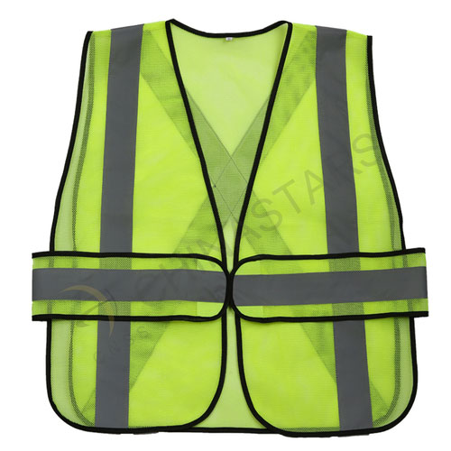 EN20471 Gilet de sécurité en maille avec bande réfléchissante