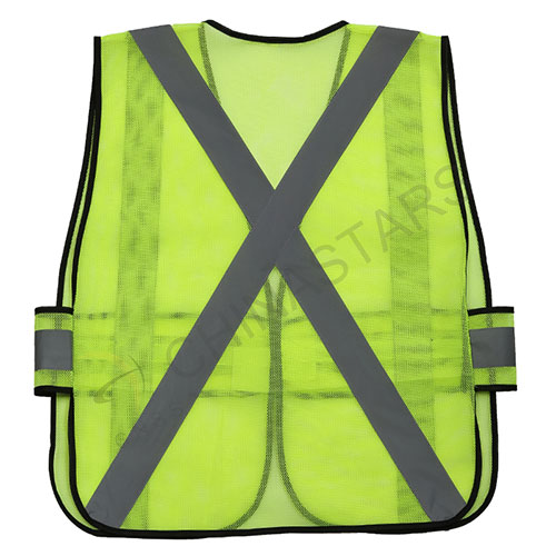 EN20471 Mesh safety vest with reflective tape