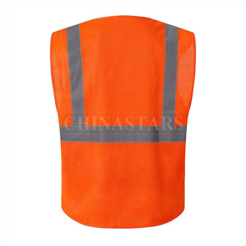 Chaleco de seguridad de malla ANSI107 Clase 2