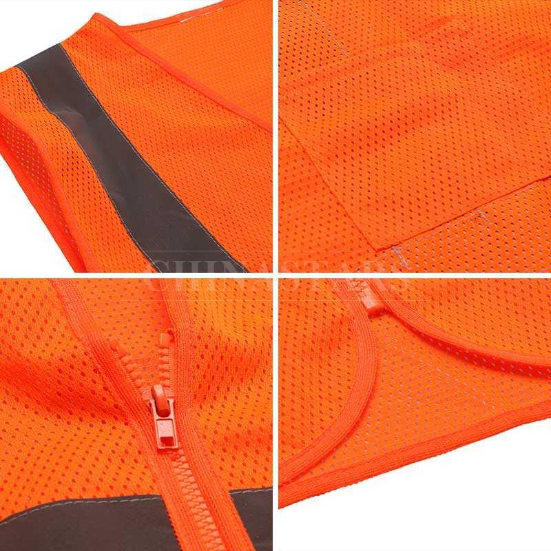 ANSI107 Class 2 mesh safety vest