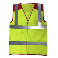 Colorful safety vest with velcro