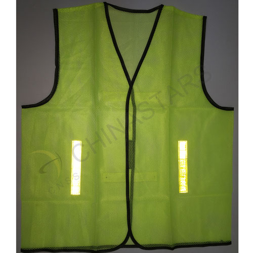 Gilet de sécurité non classé avec ruban prismatique