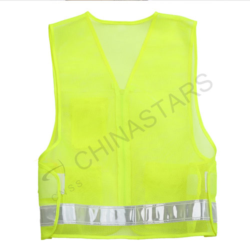 Reflective safety vest with multi pockets