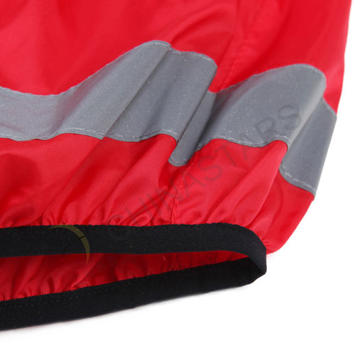 Red reflective sports vest