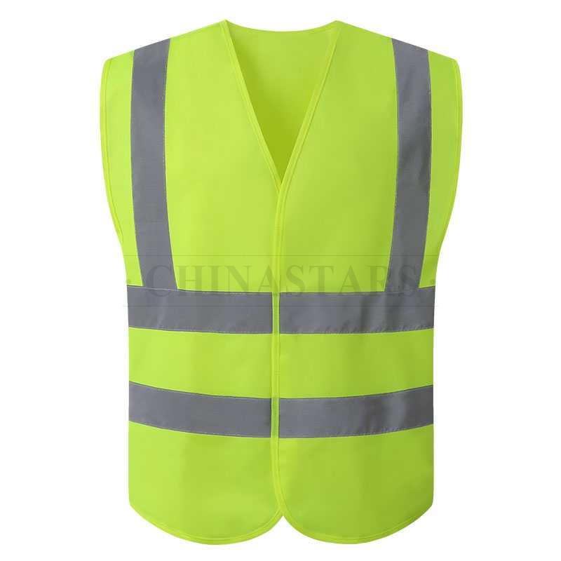 Gilet de sécurité classique avec velcro 2 couleurs disponibles