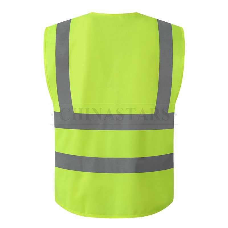 Gilet de sécurité classique avec velcro 2 couleurs disponibles