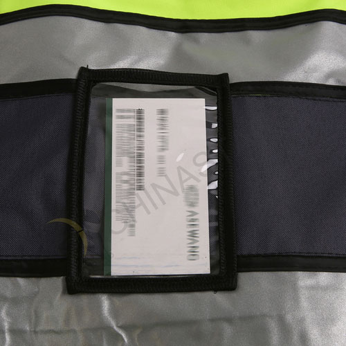 Gilet cycliste réfléchissant jaune fluo