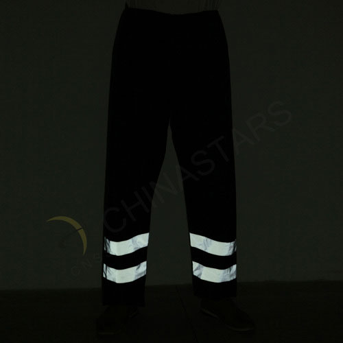 pantalones reflectantes negros