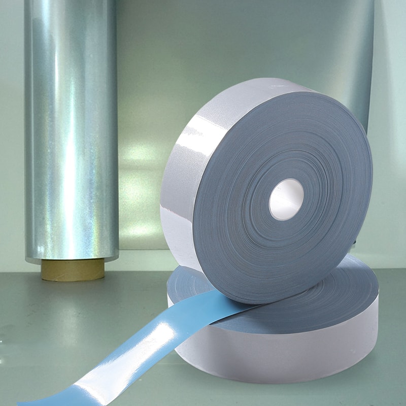 Reflective heat transfer vinyl