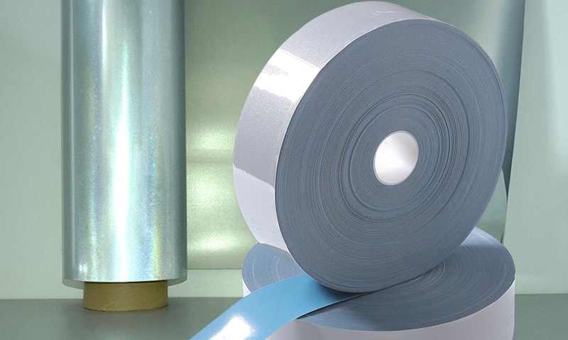 Reflective heat transfer vinyl