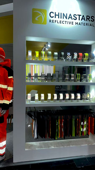 Loghi riflettenti a trasferimento termico per abbigliamento