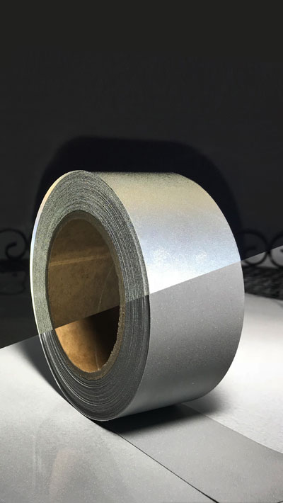 Nastro in tessuto riflettente con stampa personalizzata