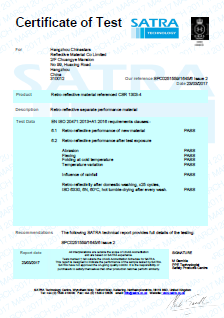 DANS LA NORME ISO 20471:2013