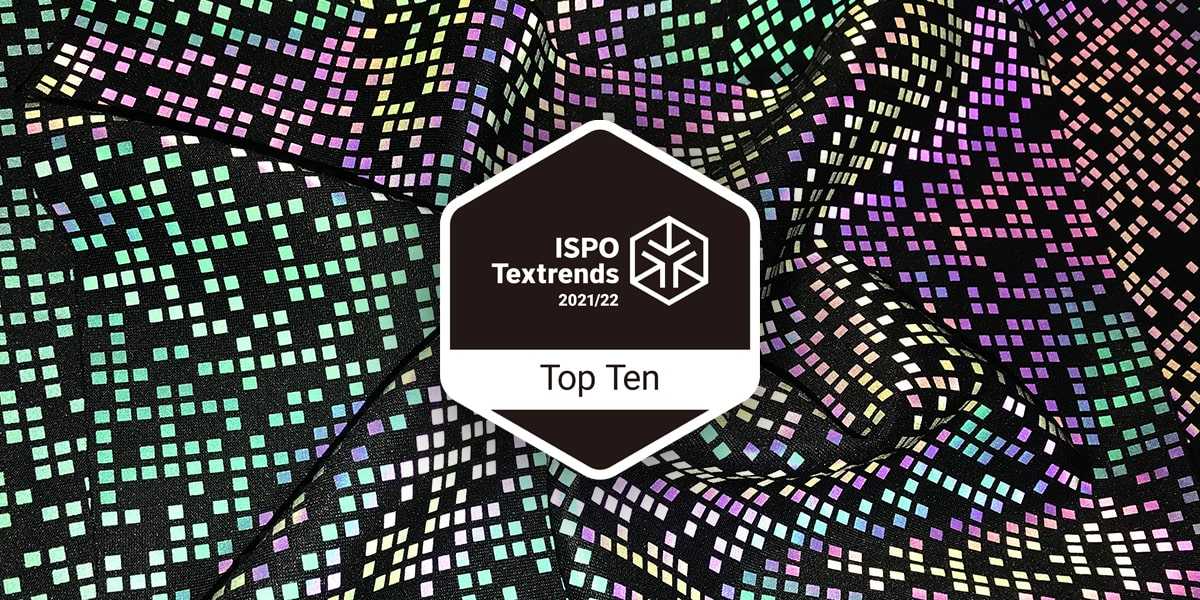 ISPO2020 Munich Textrend Top 10 winner-Iridescent Printing Reflective Fabric
