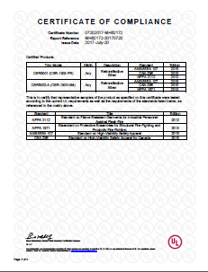 ANSI 107:2015, CSA-Z96-15, ANSI NFPA 2112:2018 para cinta reflectante resistente al fuego