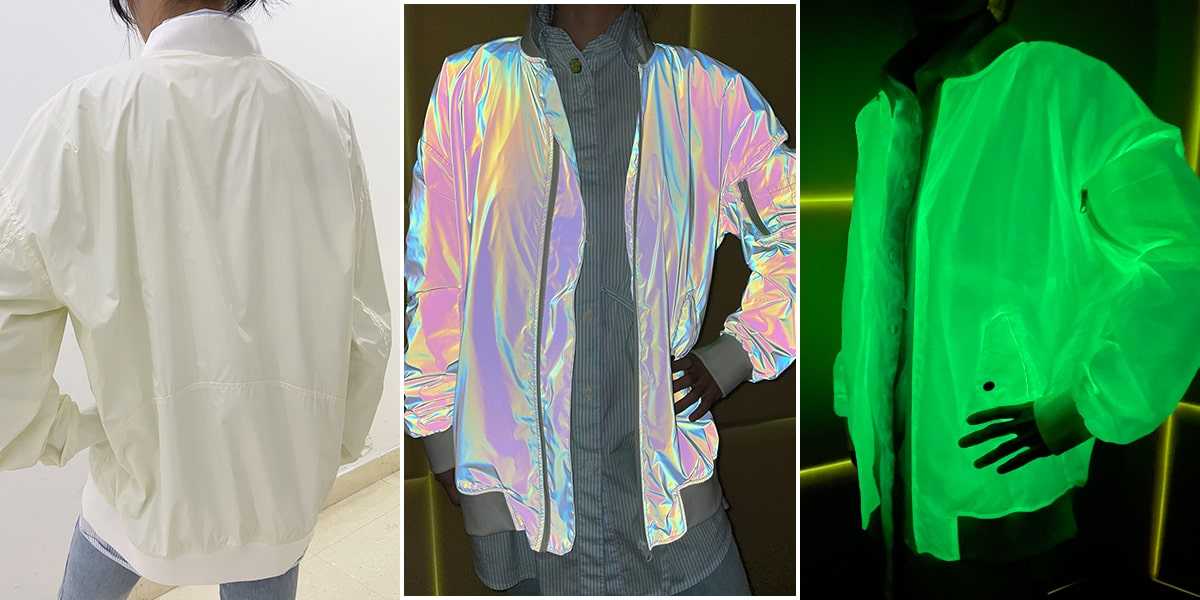 Glow In The Dark Reflective Fabric