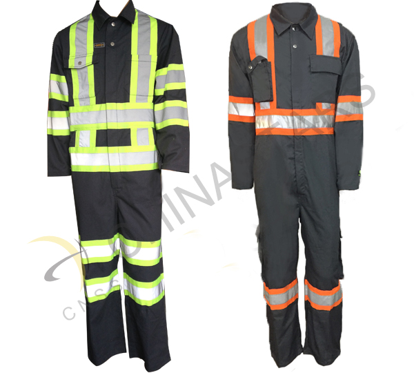 Uniform with FR reflective tape prepared for firefighters in Tianjin