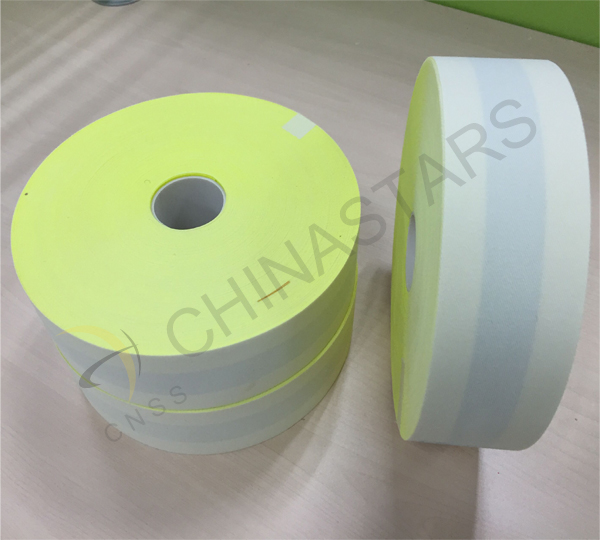 Police pull reflective tape to control traffic