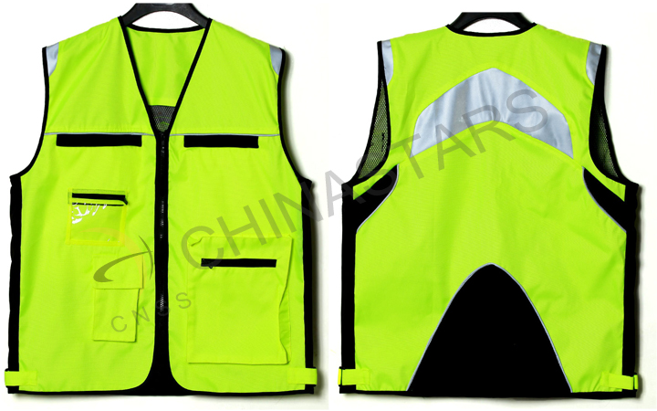 Essential equipment for riding-reflective vest