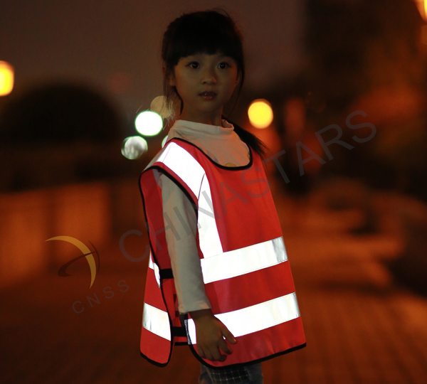 Reflective safety vests are available for Halloween