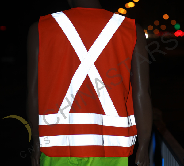 Reflective safety vest in Chile