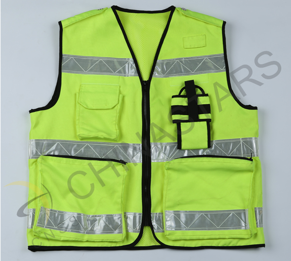 The police brigades do security work in winter