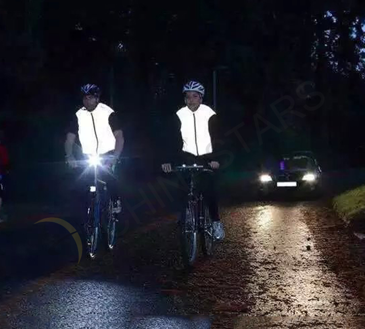 reflective jacket bike
