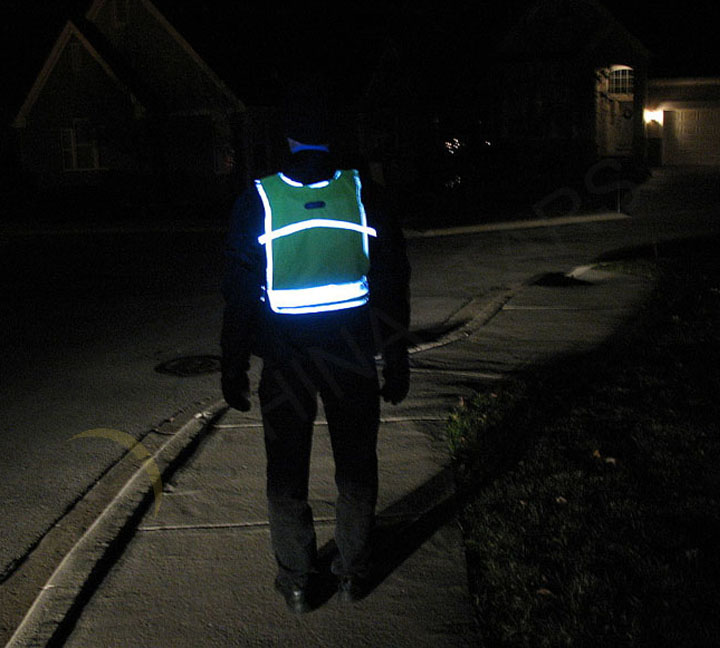 Reflective vest are necessary for bicycle riding