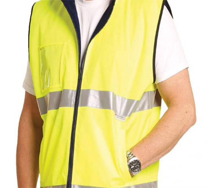 Reflective fabric with occupational clothing
