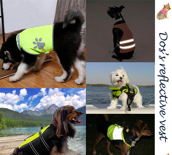 Safety vest for dogs