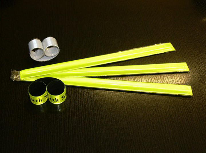 Reflective accessories make you safer at night
